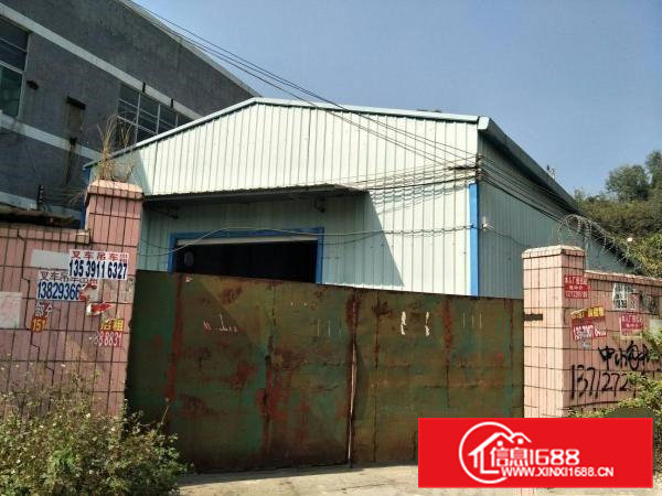 大岭山连马路边新出独门独院钢构680平方厂房出租