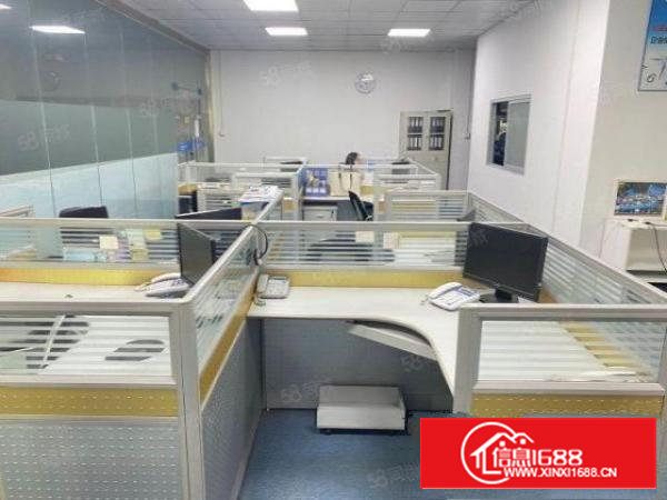 石岩塘头原房东楼上1000平精装修厂房出租，精装修无转让费