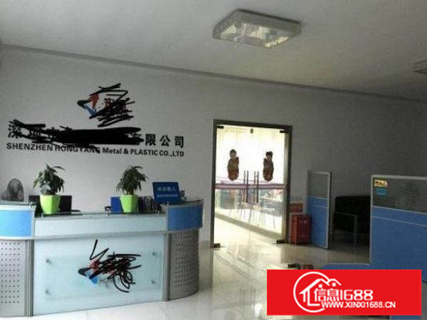 横岗原房东楼上现成无尘车间1800平出租