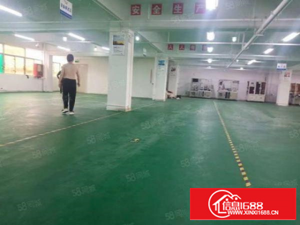 寮步缪边带地坪漆标准厂房分租600平方入驻可生产