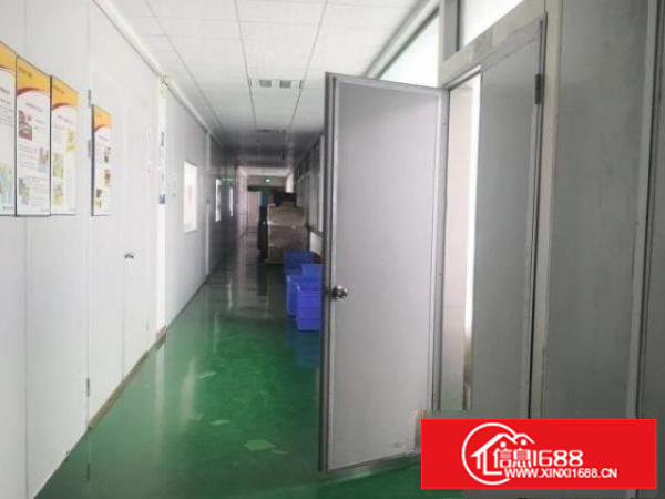 坂田主干道边大型工业区楼上800平方带精装修