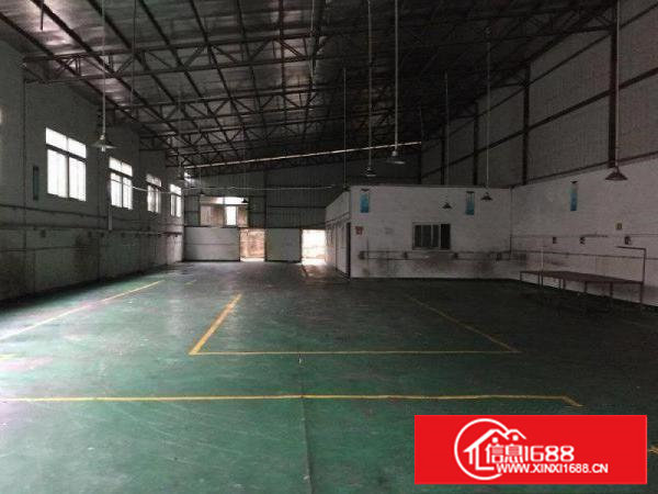 新安一楼1100平带装修水电齐全层高7米厂房招租