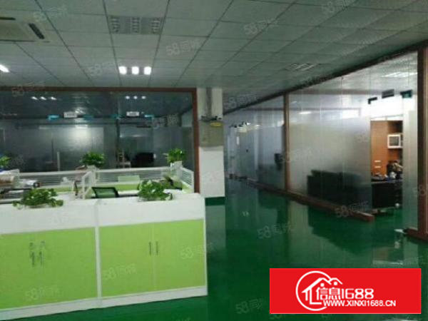 西乡钟屋107国道附近新出楼上1000平精装修厂房