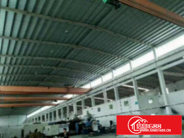 万江工业园3000平方单层钢构带行车5吨高度12米出租