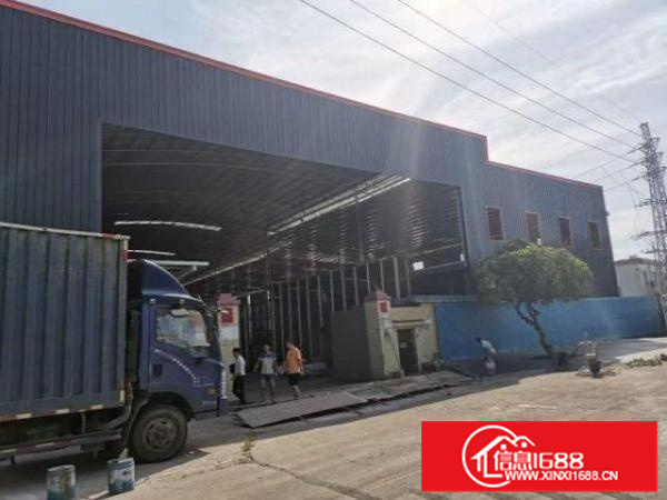 狮山镇广云路边狮南工业区旁全新钢构，面积4000方，滴水十米