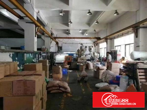 沙井新桥芙蓉工业区一楼700平米带行车模具厂房出租