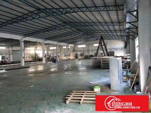 惠阳新圩钢构厂房5000平方出租，滴水7米