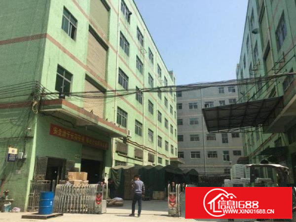 布吉上李朗工业区独院1到5楼单层1680平厂房出租