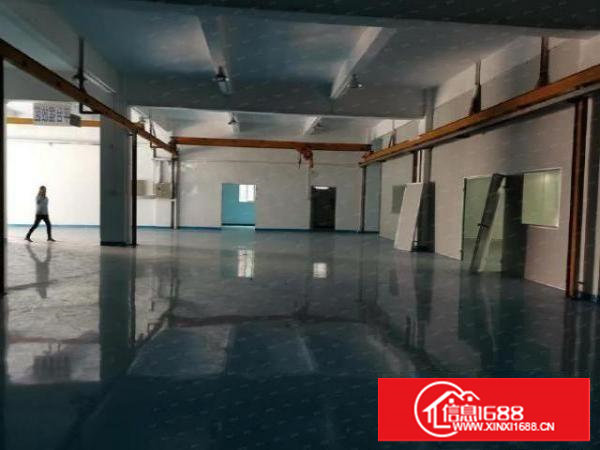 塘厦莆心湖社区一楼630平厂房出租带航车全新地平漆