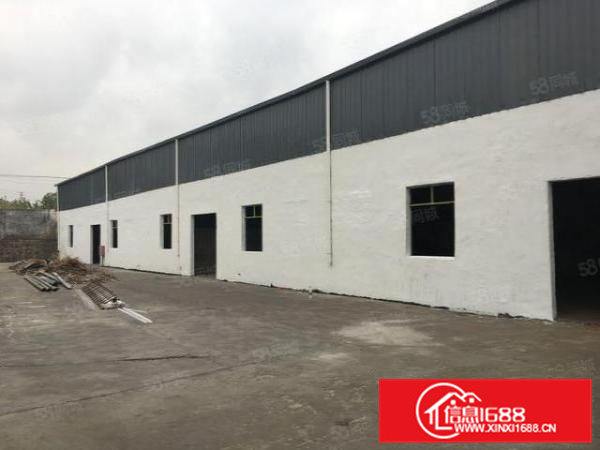 常平原房东独栋钢构900平中间无柱子使用率高