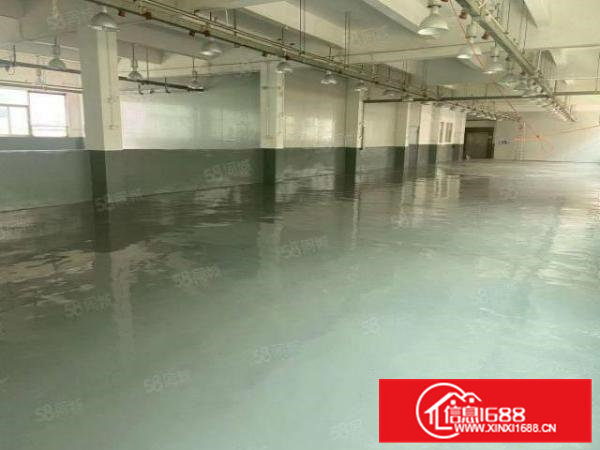 凤岗靠近平湖带地坪漆厂房出租楼上1500平米已翻新水电齐