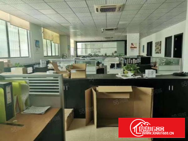 石岁北环路附近楼上6000平方米精装修厂房