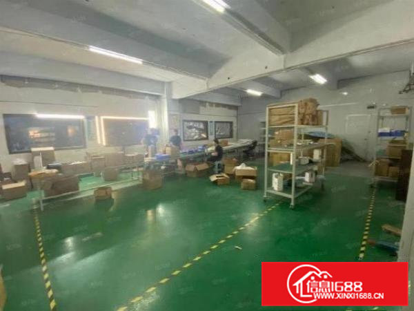 清溪青皇村楼上600平全新地坪漆厂房出租