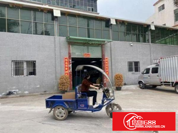 大岭山杨屋国道边单一层400平米厂房出租，带装修