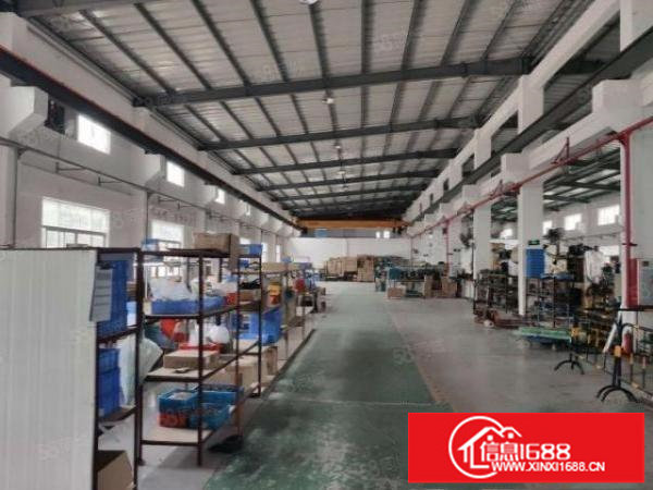 平湖清平高速出口独栋2000平钢构厂房出租层高8米空地大可分