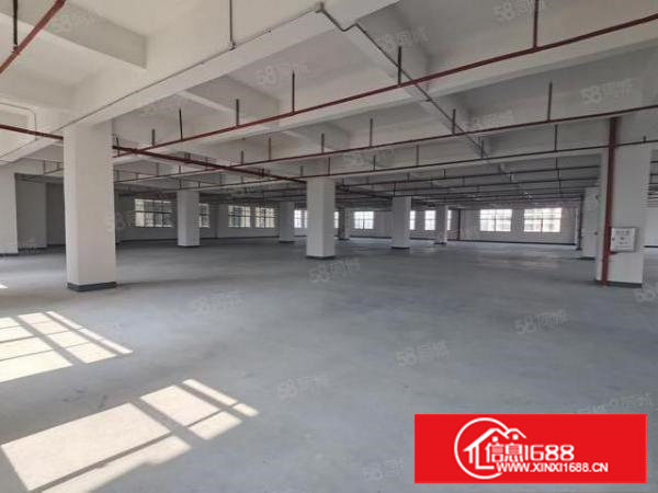 出租，原房东厂房，单层内空面积1800平，四面通风，3部电梯