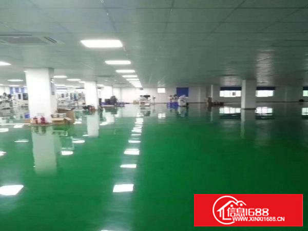 塘厦田心工业区标准2楼3000平方！现成装修！带环评