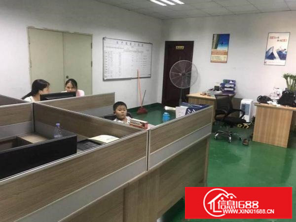 招租坂田德众工业园标准厂房3楼500平，精装修，现成办公室