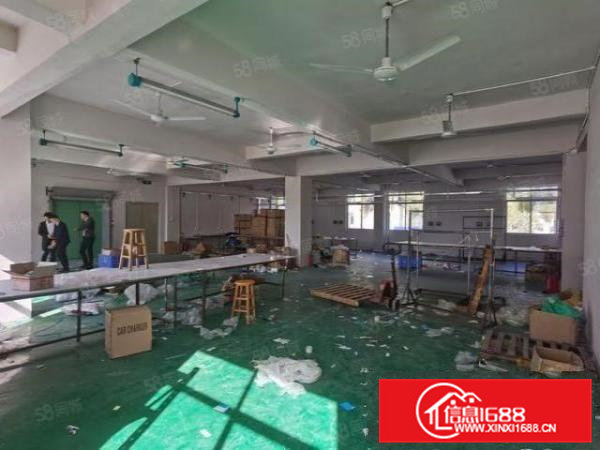 凤岗雁田三楼750平现成装修办公室地坪漆