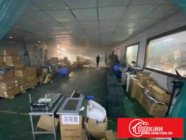 清溪长山头楼上600平全新地坪漆厂房出租