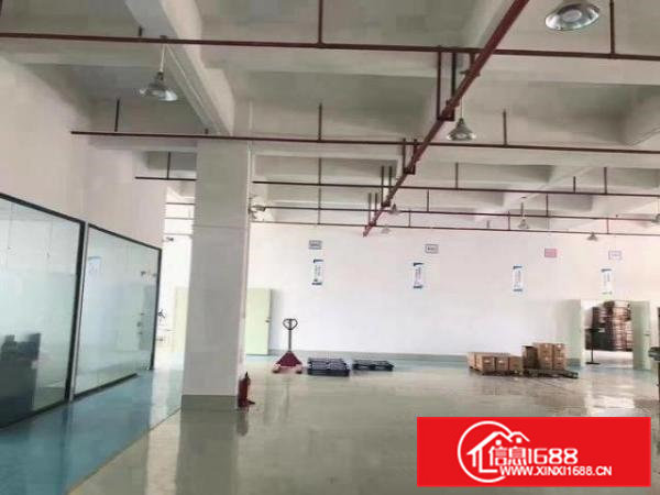 二楼4米高，可装航车！大宁附近1150平精装修厂房出租