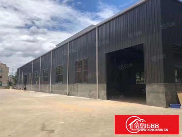 原房东单一层钢构6.5米高独院厂房2500出租任意分租