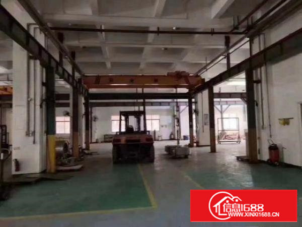 沙井大王山新出一楼2000平层高6米高带航车厂房免装修费