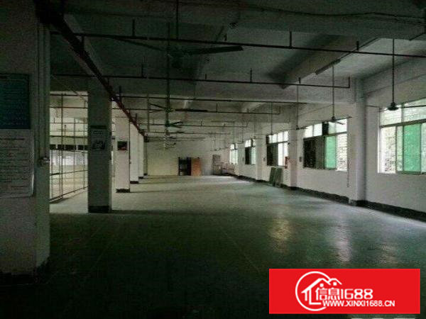 水边工业区标准厂房一楼3500平米，有现成办公室装