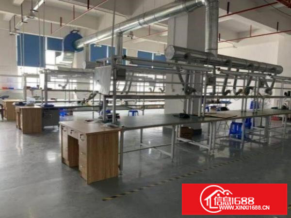 光明根竹园社区新出楼上800平精装修厂房出租