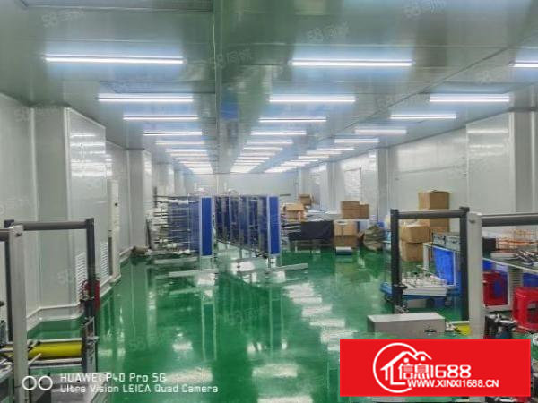 金凤凰工业区无尘车间出租1000，豪华装修，水电齐全。