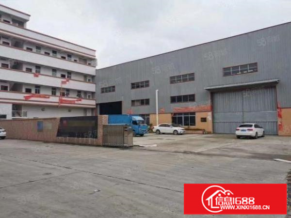 狮山镇官窑大马路边5354方带装修独院厂房出租，交通方便。