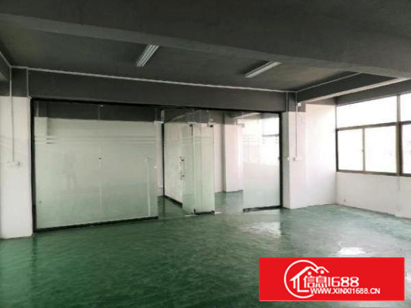 沙井共和新出楼上200平带装修厂房采光好