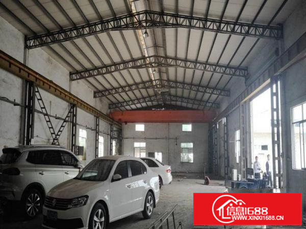 凤岗7米高带有行车钢构厂房出租950平带隔热层合适各行业