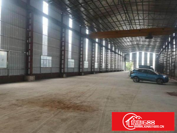 可办环评，出租仲恺潼湖独院2500方单一层钢构带吊机简易厂