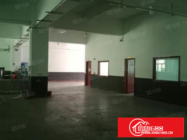 长安中心一楼新出精修1000平方厂房出租,现成办公室水电