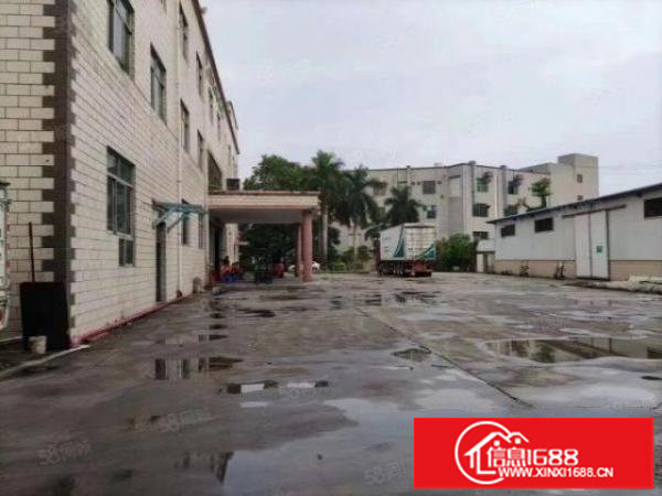 观澜高速口独院厂房1至3层12600平厂房出租可分租空地大