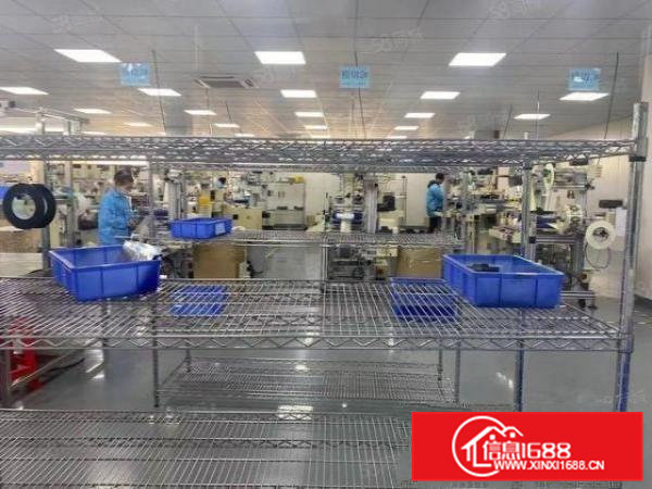 清溪罗马高速路口旁新出无尘车间2300平方，现成办公室装修