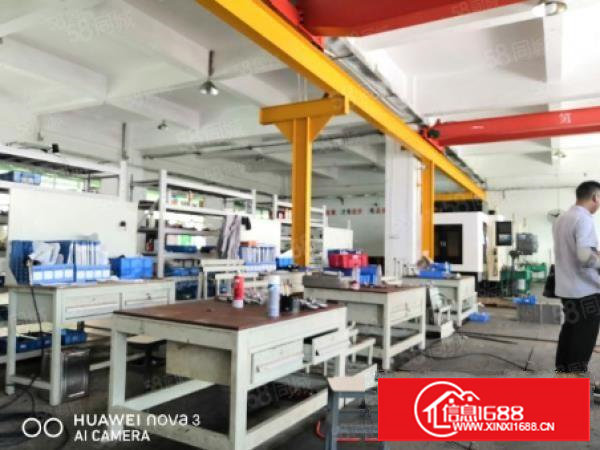 长安乌沙原房东一楼带行车1100平厂房出租，模具行业拎包生产