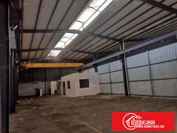 横沥镇一楼带行车厂房出租，工业用地钢构厂房现成行车办公室