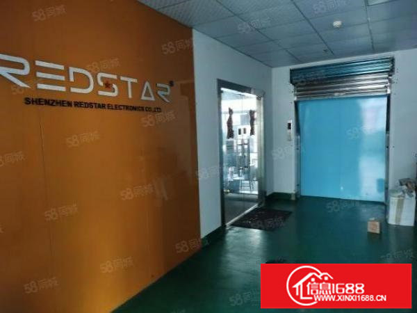 石岩上屋地铁口新出原房东实际面积精装修1000平方厂房出租