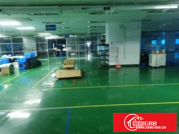 黄江镇北岸村工业园现成千级无尘车间二楼一层1200平米出租