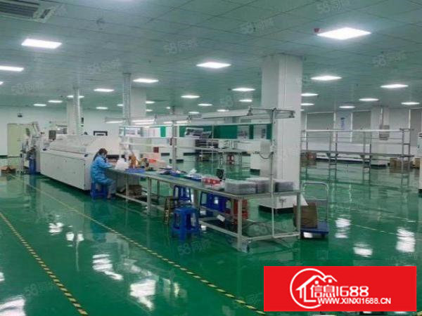 松岗中学附近820平米精装修厂房出租