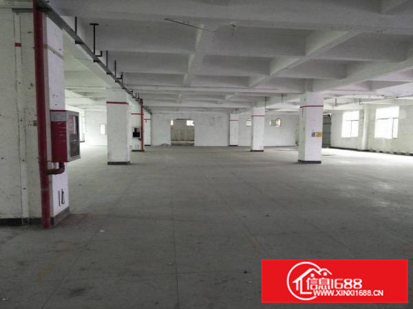 横岗六约新出楼上2000平厂房临近地铁站报价22块