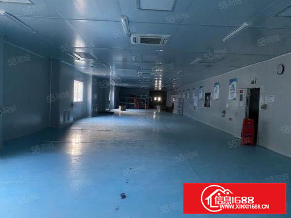 塘厦科苑大道一楼1300平带前台办公室厨房有无尘车间地坪漆