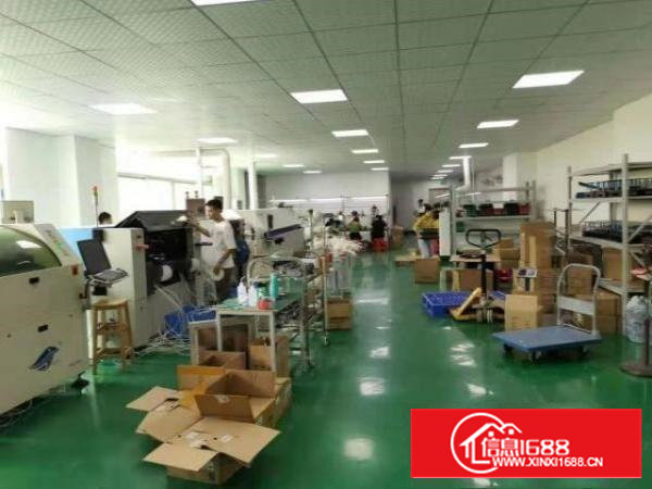 沙井壆岗一楼700平二楼600平装修水电齐厂房出租