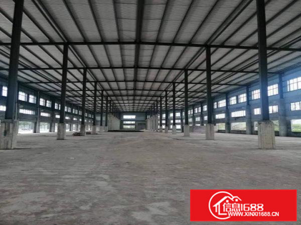 大朗高速路口新建全新钢构8000厂房滴水12米，长130米