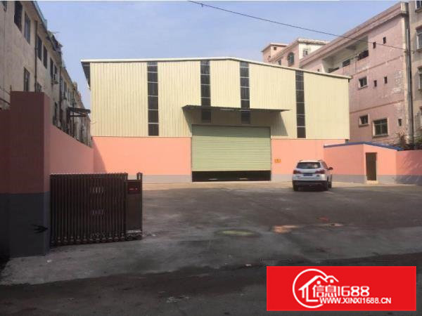 大岭山新出独院单一层钢构2500平方滴水9米