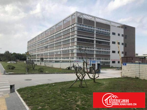 坪地正德科技园新空出标准厂房一楼高5.5米，1500平方出租