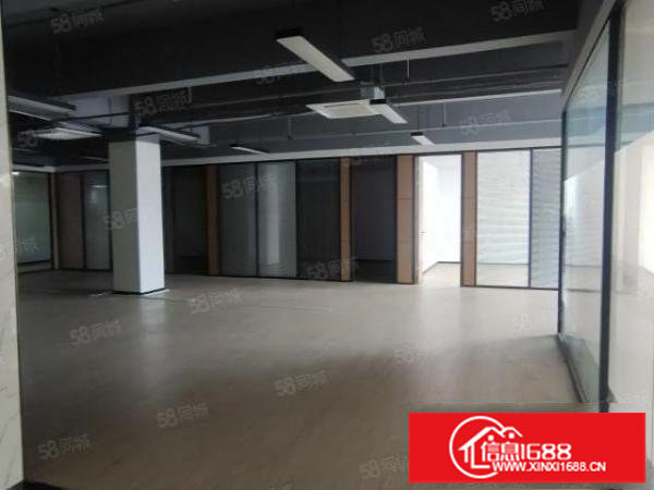 福永1200平方豪华装修厂房出租直租可分租水电到位现已搬空