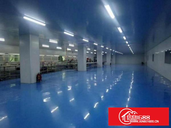 横岗楼上1200平2000平精装修无尘车间厂房出租